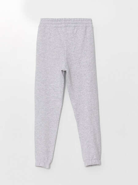 Women's Printed Jogger Sweatpants with Elastic Waistband - 14