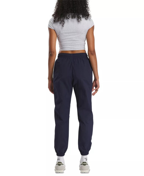 Women's Pull-On Logo Woven Track Pants Vector Navy - 2