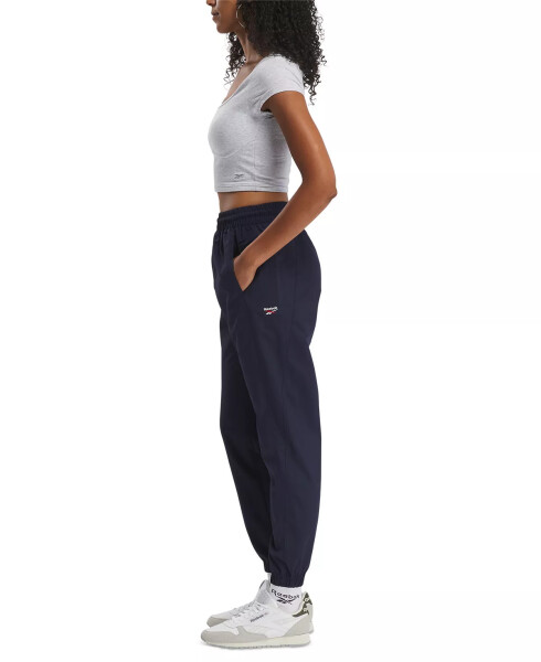 Women's Pull-On Logo Woven Track Pants Vector Navy - 3