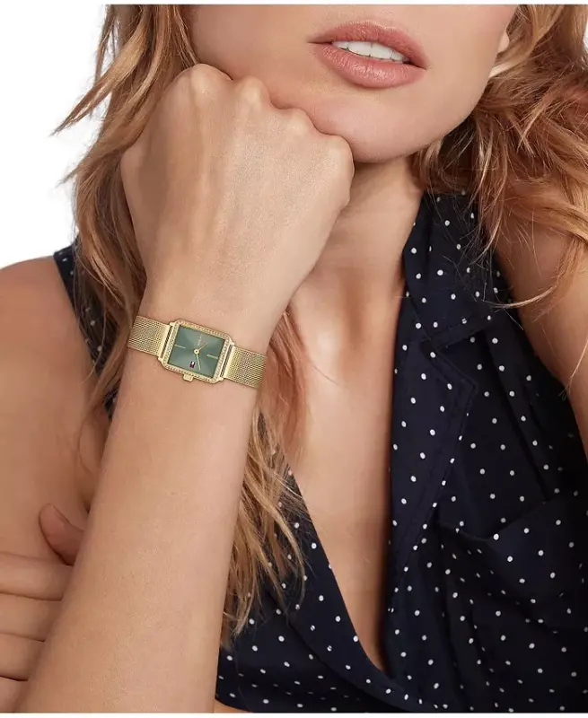 Women's Quartz Gold-Tone Stainless Steel Bracelet Watch, 21.3mm - 4