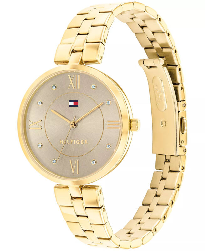 Women's Quartz Gold-Tone Stainless Steel Watch 34mm - 2