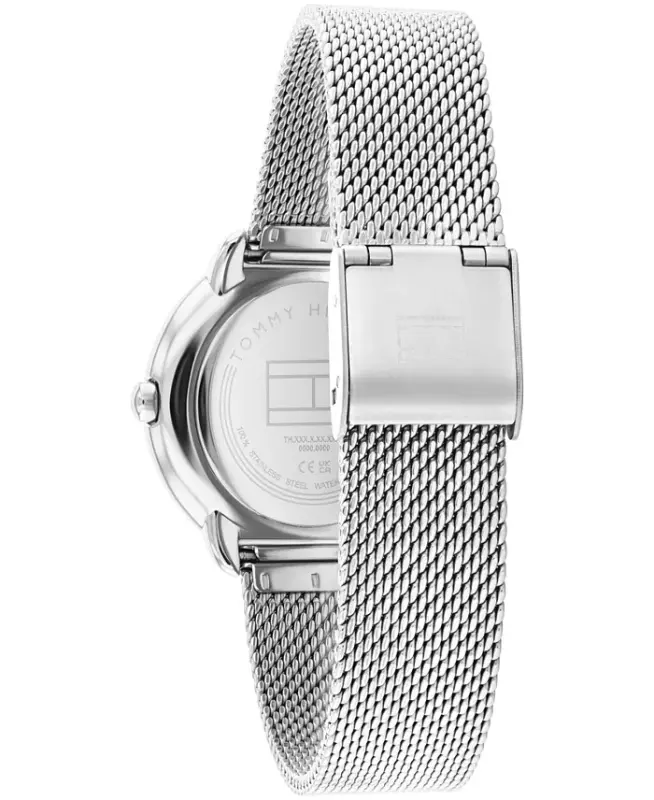Women's Quartz Silver-Tone Stainless Steel Mesh Watch 32mm - 3