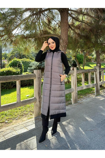 Women's Quilted Puffer Women's Winter Vest 50003 - 1