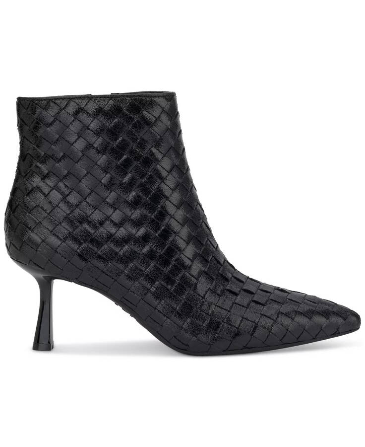 Women's Raisie Dress Booties, Exclusively at Modazone Black Woven - 3