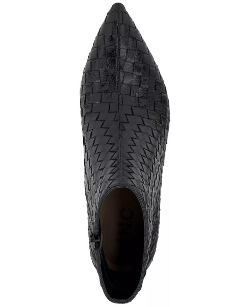 Women's Raisie Dress Booties, Exclusively at Modazone Black Woven - 5