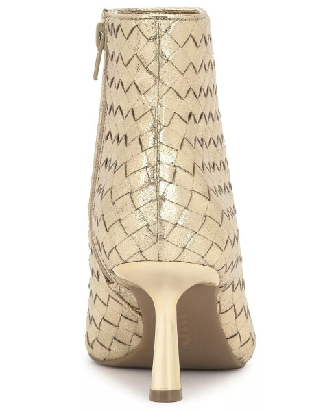 Women's Raisie Dress Booties, Exclusively at Modazone Gold Woven - 5