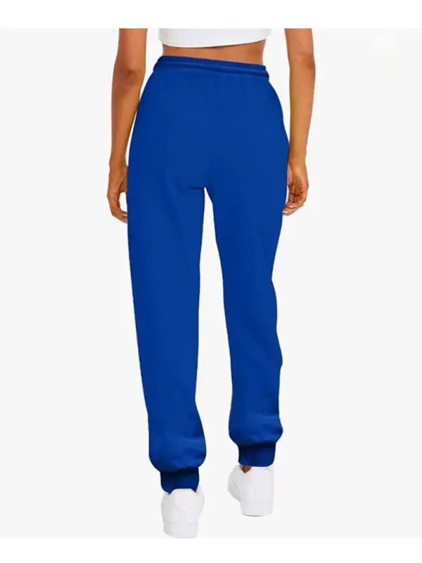 Women's Regular Fit Thin Sweatpants SPR24EAK81-Blue - 3