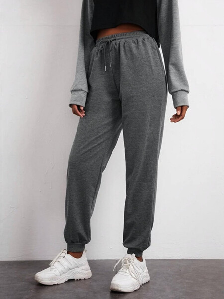 Women's Regular Fit Tracksuit Bottoms SPR24EAK81 - 11