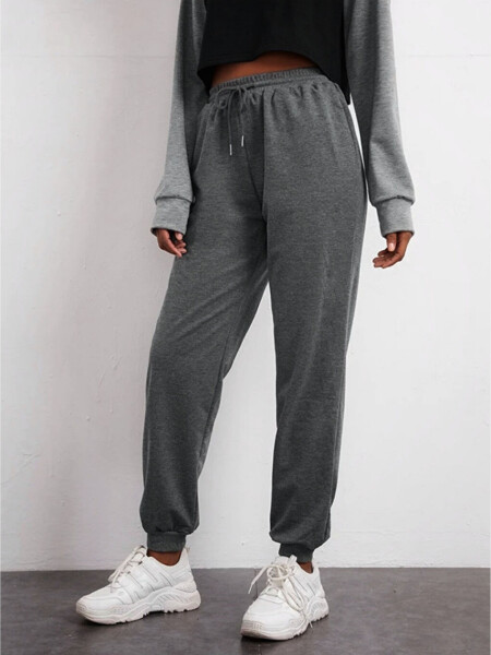 Women's Regular Fit Tracksuit Bottoms SPR24EAK81 - 7