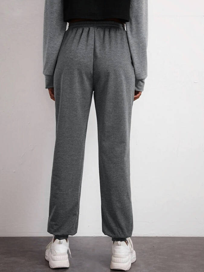 Women's Regular Fit Tracksuit Bottoms SPR24EAK81 - 8