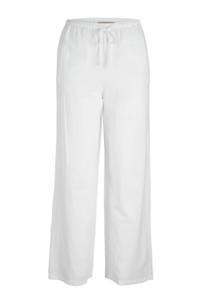 Women's Relaxed Fit Linen Pants - Flora - 1