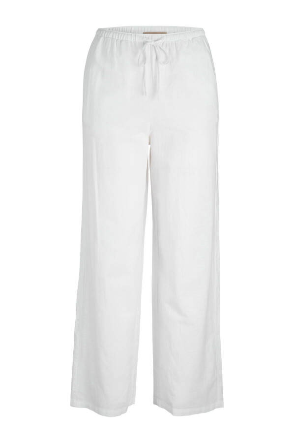 Women's Relaxed Fit Linen Pants - Flora - 1