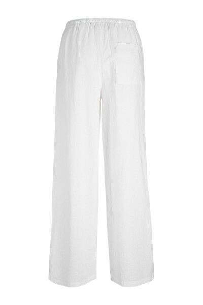 Women's Relaxed Fit Linen Pants - Flora - 2