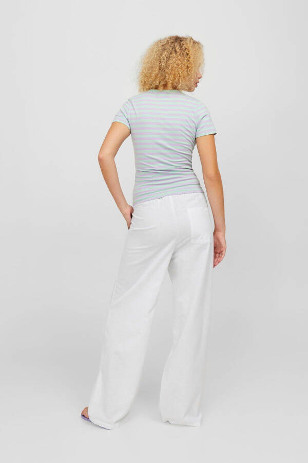 Women's Relaxed Fit Linen Pants - Flora - 6