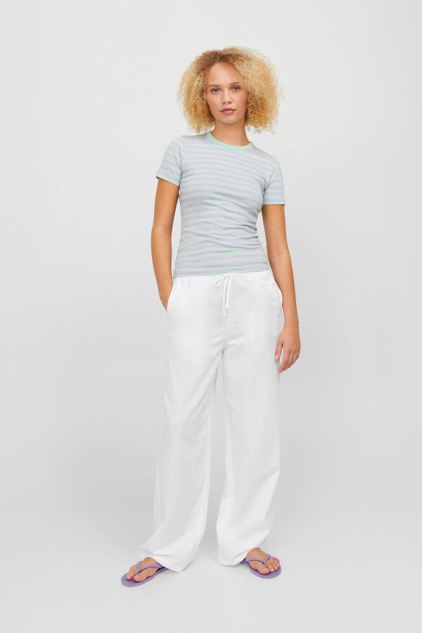 Women's Relaxed Fit Linen Pants - Flora - 7