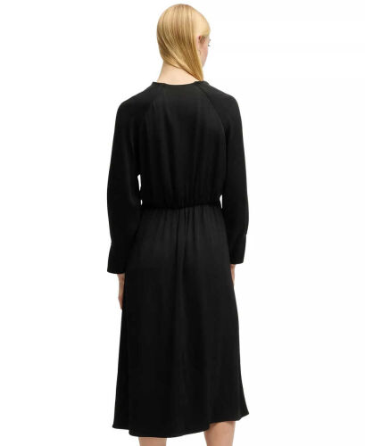 Women's Relaxed-Fit V-Neck Dress - 3