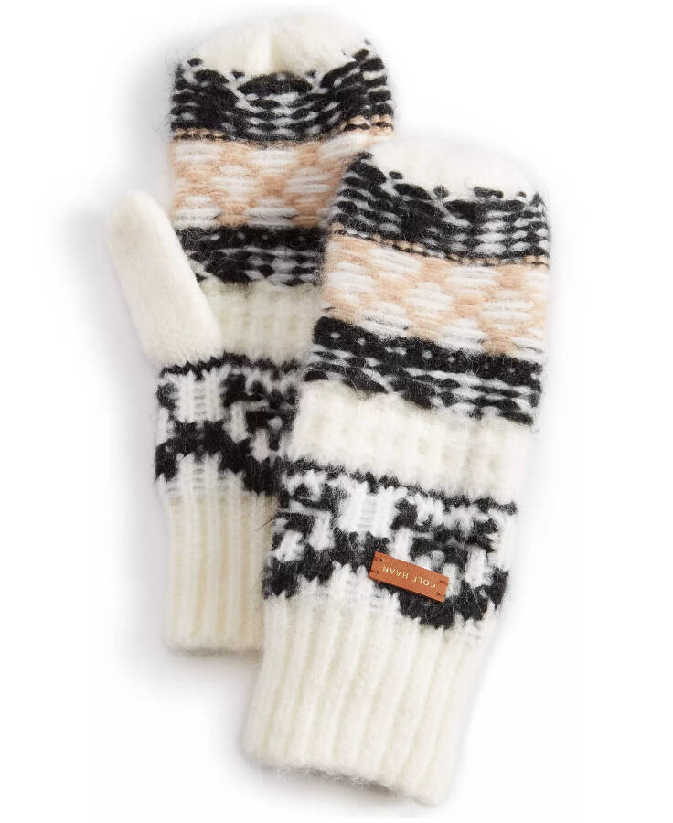 Women's Reversible Fair Isle Mittens Pristine Multi - 1