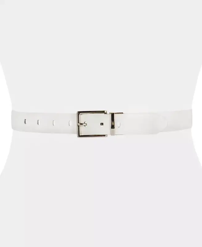 Women's Reversible Leather Pant Belt - 10