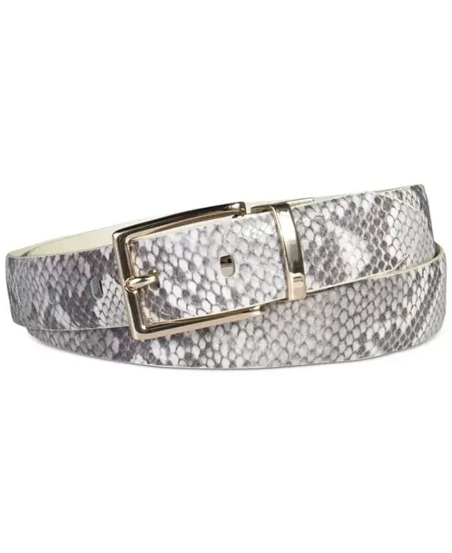 Women's Reversible Leather Pant Belt - 2