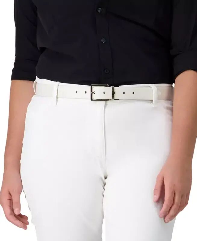 Women's Reversible Leather Pant Belt - 5
