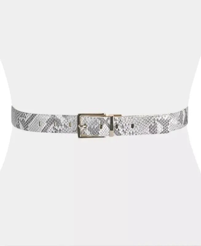Women's Reversible Leather Pant Belt - 9