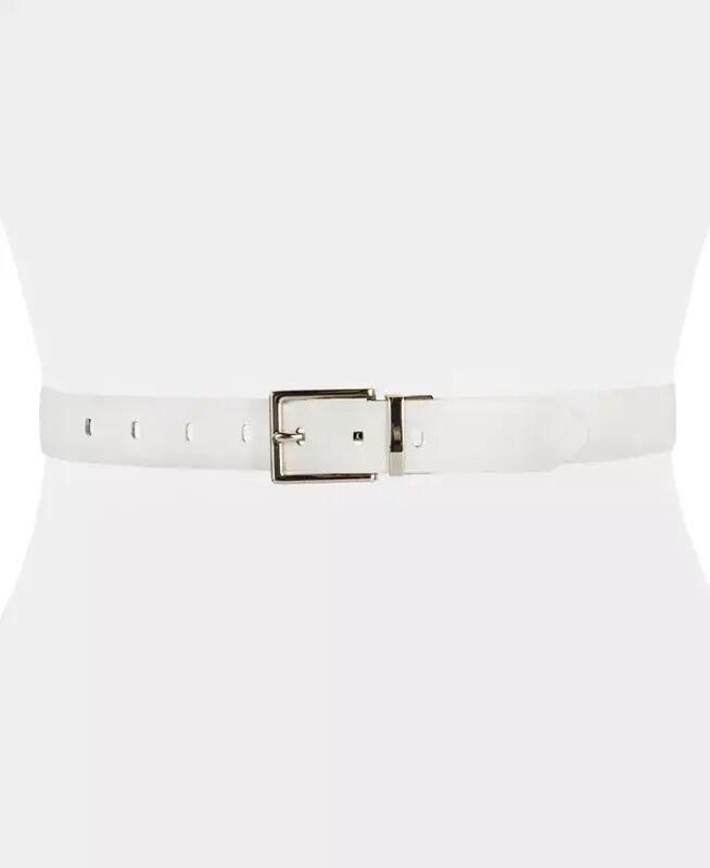 Women's Reversible Leather Pant Belt - 10