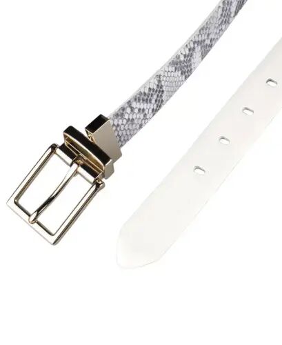 Women's Reversible Leather Pant Belt - 11
