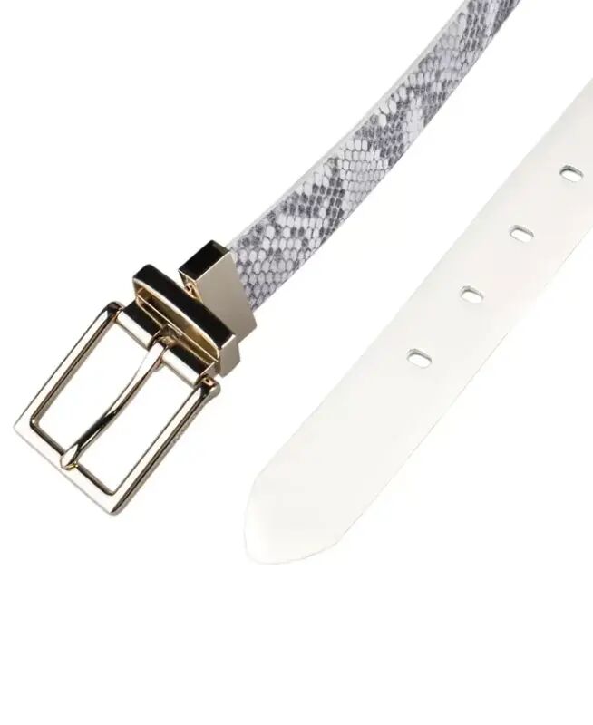 Women's Reversible Leather Pant Belt - 11