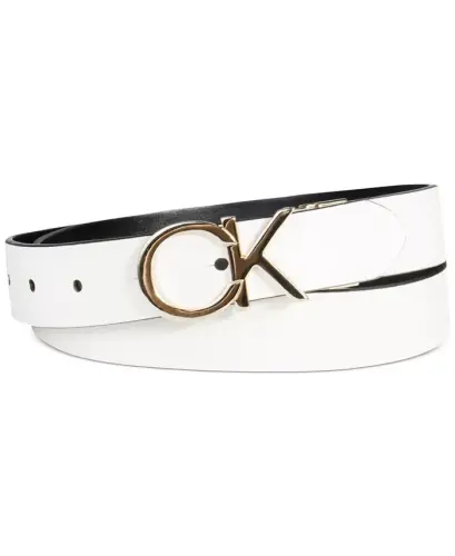 Women's Reversible Monogram Buckle Belt - 1
