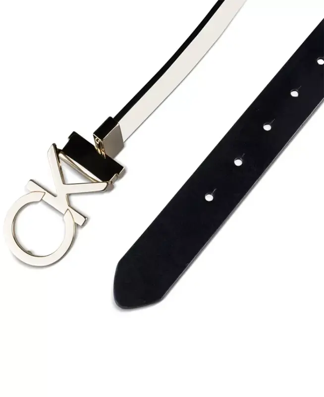 Women's Reversible Monogram Buckle Belt - 3