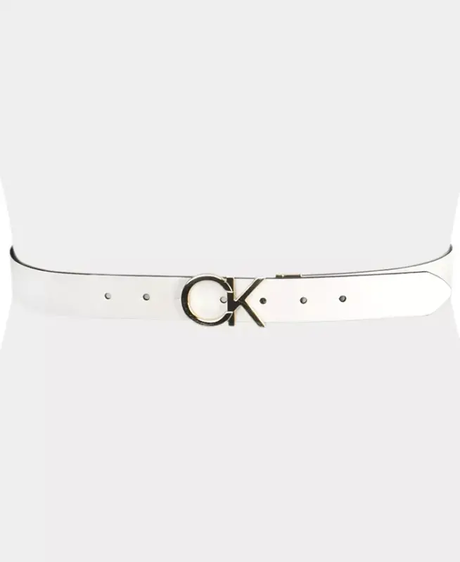 Women's Reversible Monogram Buckle Belt - 4
