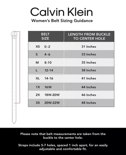 Women's Reversible Puffed CK Monogram Buckle Belt - Bone/Brown - 7