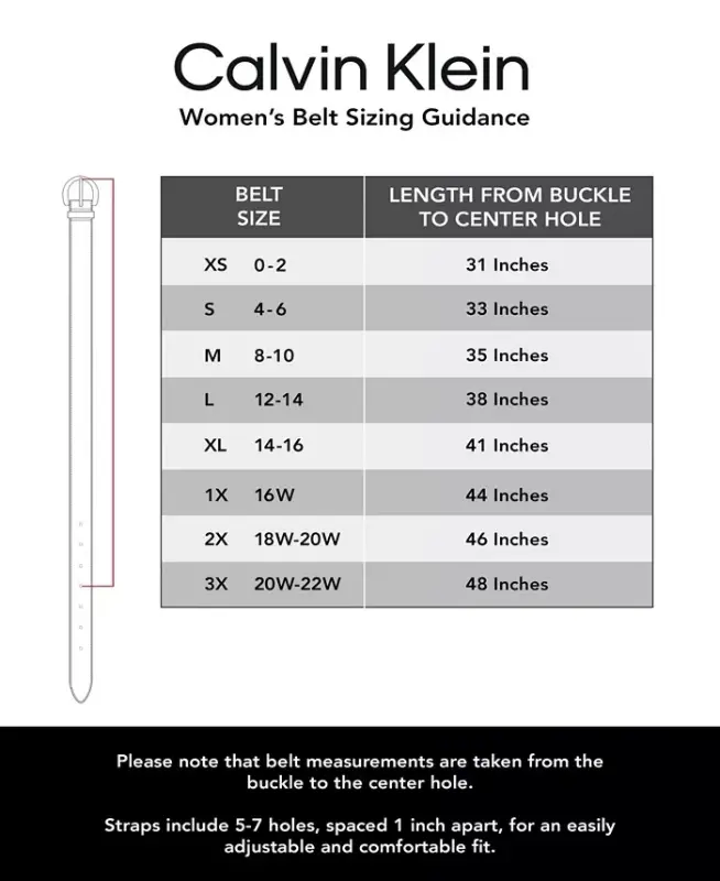 Women's Reversible Puffed CK Monogram Buckle Belt - Bone/Brown - 7