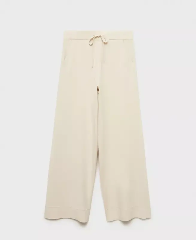 Women's Ribbed Knit Pants - 6