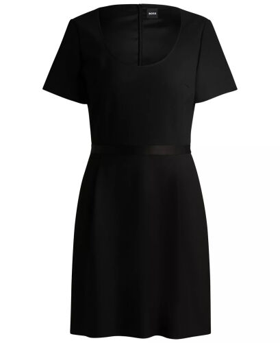 Women's Ribbon Detail Slim-Fit Dress - HUGO BOSS (1)