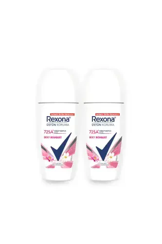 Women's Roll On Deodorant Sexy Bouquet 50 ml X2 Pack - 2