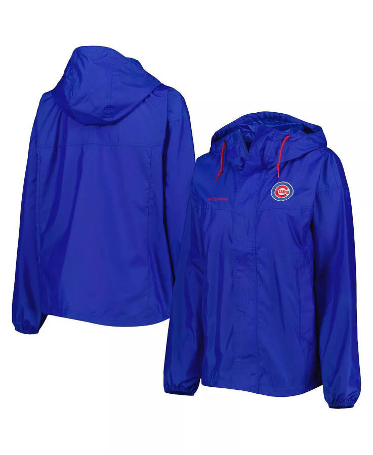 Women's Royal Chicago Cubs Flash Challenger Windbreaker Jacket Royal - 1