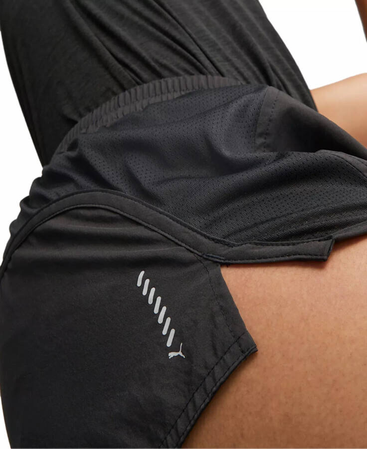 Women's Run Favorite Velocity 3-Inch Shorts Puma Black - 4