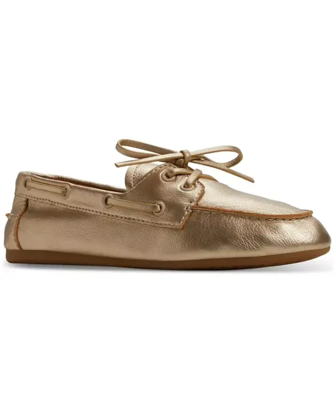 Women's Sail Boat Shoes-Gold Metallic - ALDO