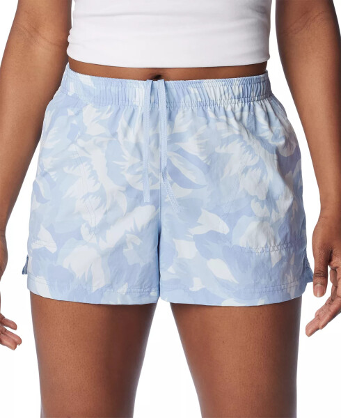 Women's Sandy River™ II Printed Mid-Rise Shorts Nocturnal Mini Hibiscus - 8