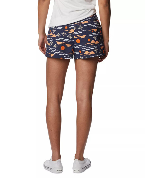 Women's Sandy River™ II Printed Mid-Rise Shorts Nocturnal, Seas - 2