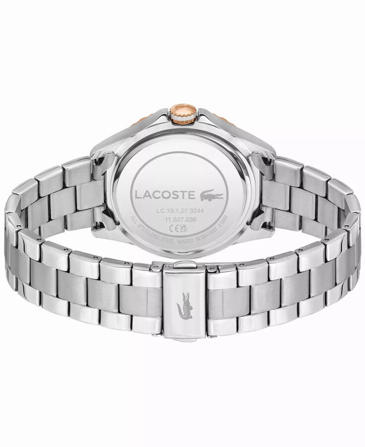 Women's Santorini Quartz Silver-tone Stainless Steel Bracelet Watch 36mm Silver - 3