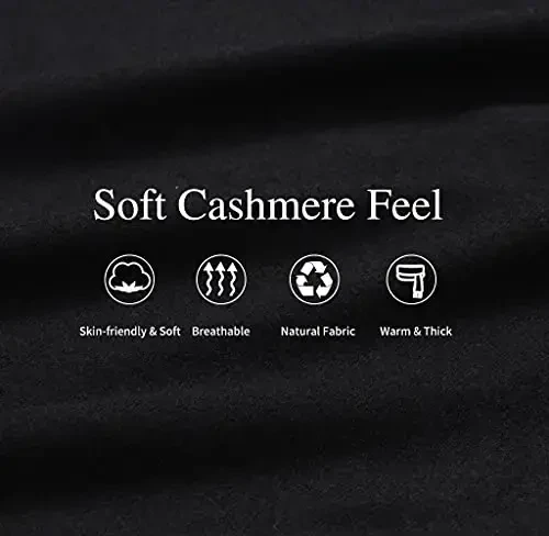 Womens Scarfs Large Soft CasModazoneere Feel PasModazoneina Scarves Shawls and Wraps for Evening Dress in Solid Colors - 3