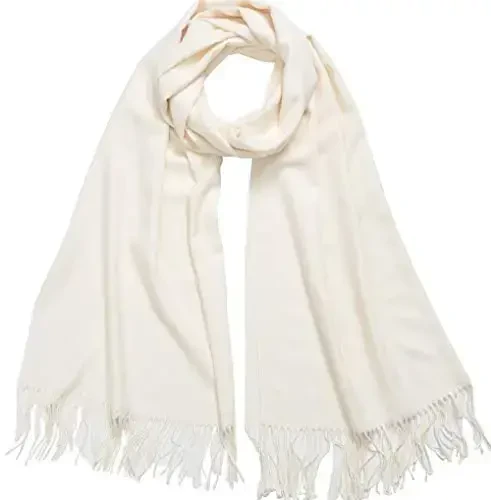 Womens Scarfs Large Soft CasModazoneere Feel PasModazoneina Scarves Shawls and Wraps for Evening Dress in Solid Colors - 1