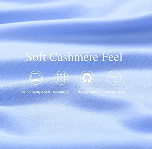 Womens Scarfs Large Soft CasModazoneere Feel PasModazoneina Scarves Shawls and Wraps for Evening Dress in Solid Colors - 2