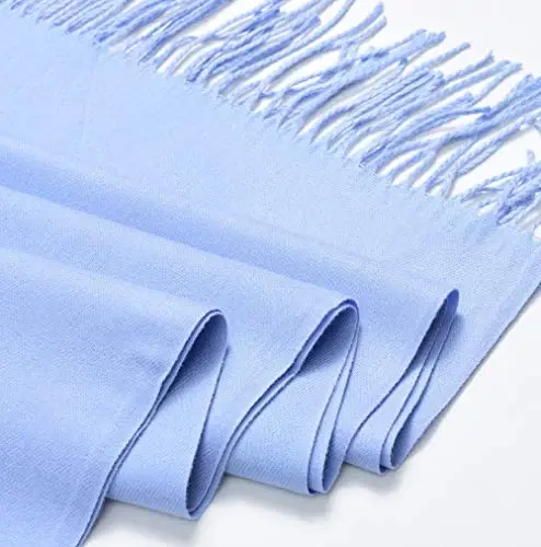 Womens Scarfs Large Soft CasModazoneere Feel PasModazoneina Scarves Shawls and Wraps for Evening Dress in Solid Colors - 3