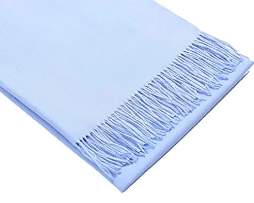 Womens Scarfs Large Soft CasModazoneere Feel PasModazoneina Scarves Shawls and Wraps for Evening Dress in Solid Colors - 4