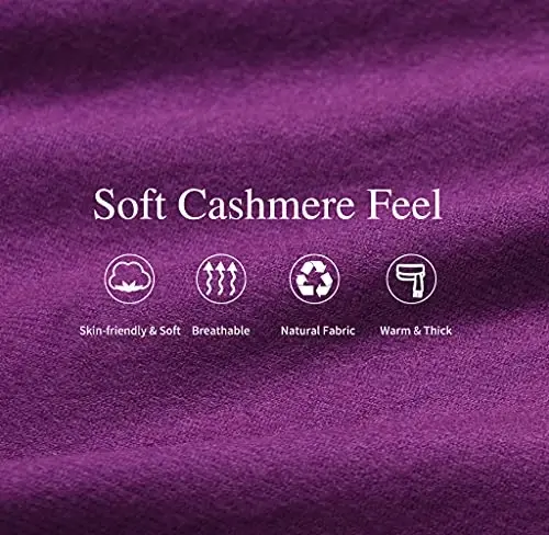 Womens Scarfs Large Soft CasModazoneere Feel PasModazoneina Scarves Shawls and Wraps for Evening Dress in Solid Colors - 2