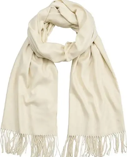 Womens Scarfs Large Soft CasModazoneere Feel PasModazoneina Scarves Shawls and Wraps for Evening Dress in Solid Colors - 1