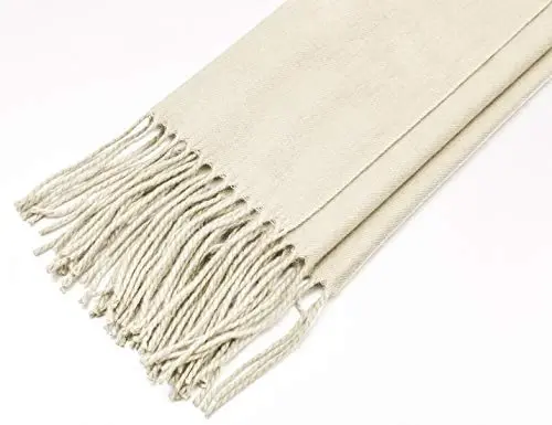 Womens Scarfs Large Soft CasModazoneere Feel PasModazoneina Scarves Shawls and Wraps for Evening Dress in Solid Colors - 4